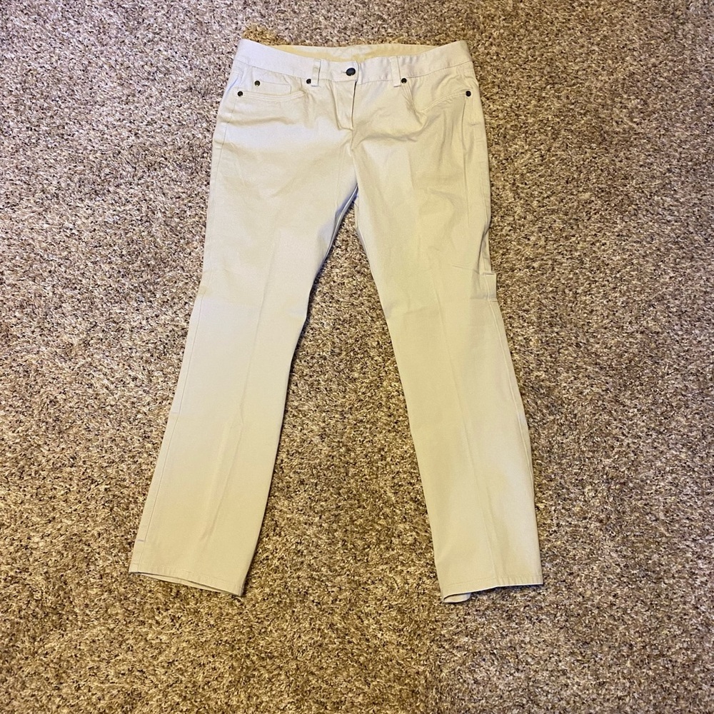 ❤️ New York and Company Tan Cream Slacks Pants